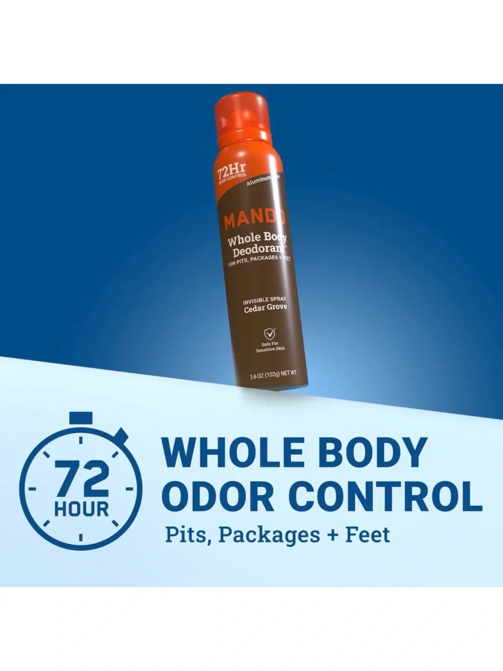 Mando Cedar Grove Whole Body Deodorant 3.6oz